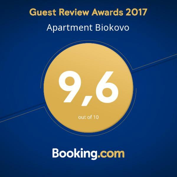 Apartment Biokovo Крвавица Экстерьер фото